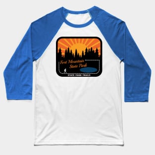 Fort Mountain State Park Trails Baseball T-Shirt